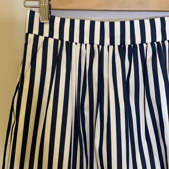 Vintage midi skirt in stripe sz XS - Picture 2 of 6